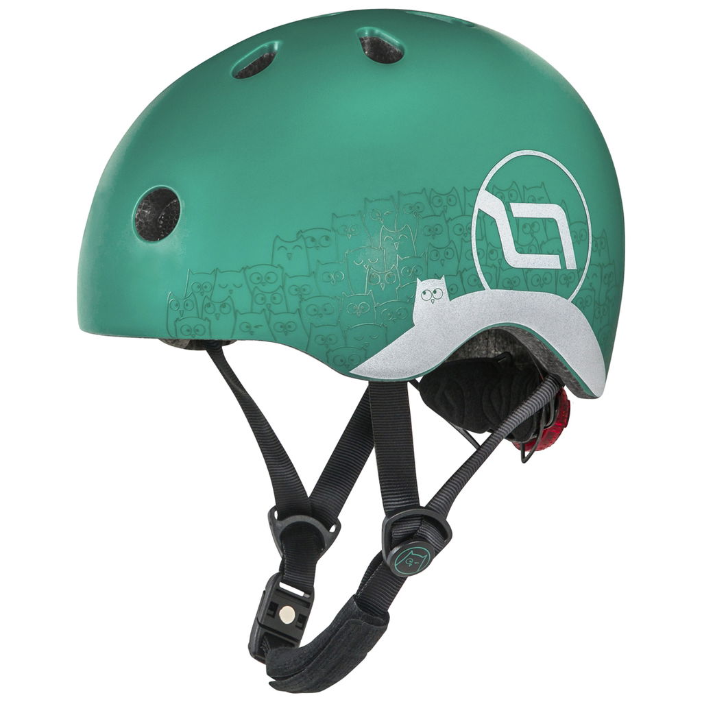 Scoot and RideScoot and Ride   reflektierender Helm forest