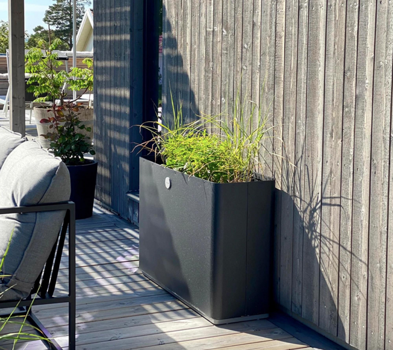 Cane-Line Grow plantenbak rechthoek dark green