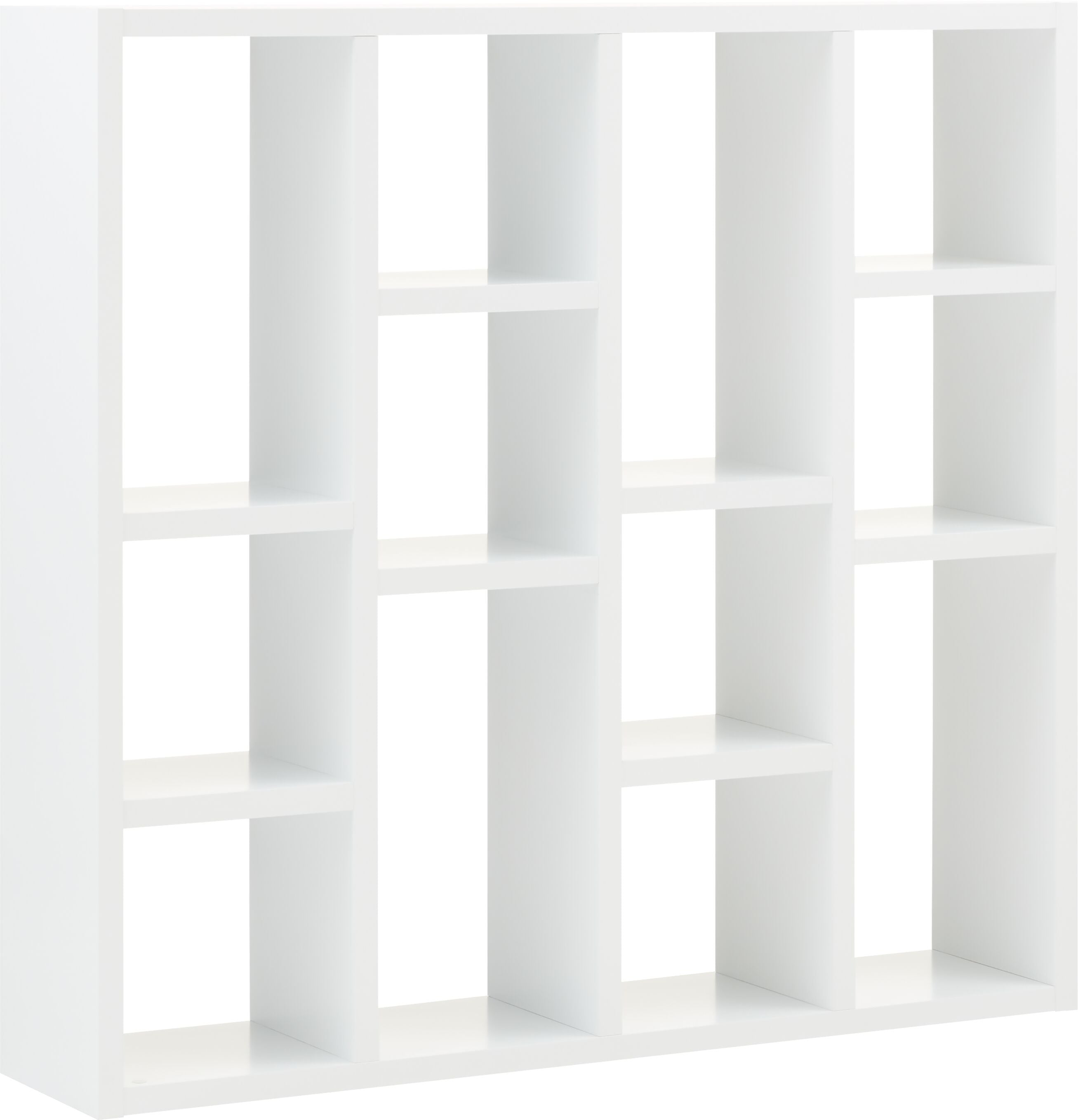 INDUS Regal - Weiss / B: 150.0 cm x T: 34.0 cm x H: 159.0 cm