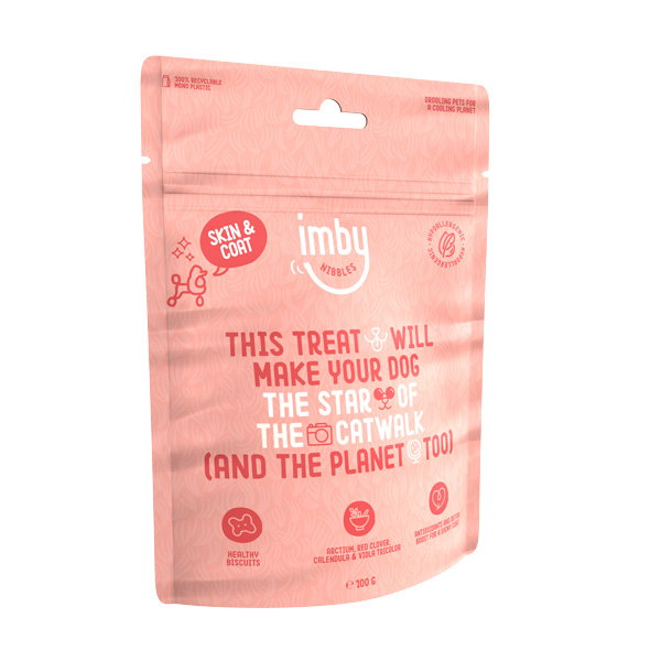 Imby Pet Food Hondensnack Biscuit Insecteneiwitten (100 gr)