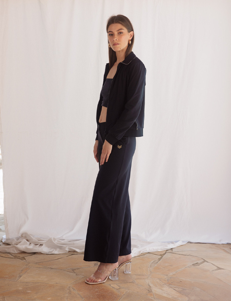 HBT NONCHALANTE CITY | ALESSIA PANTALON NOIR