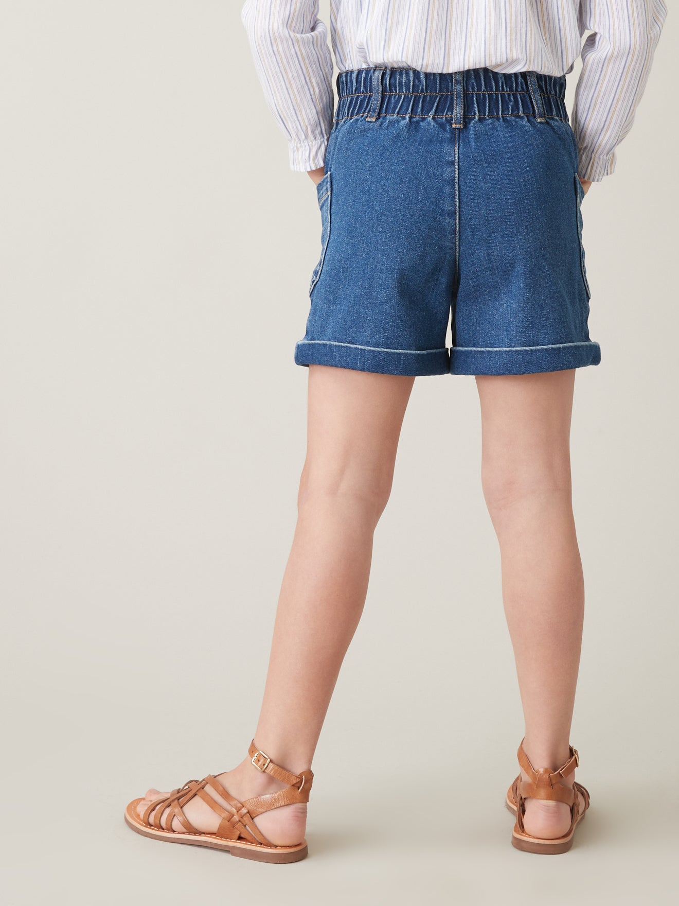 Short Fille en jean