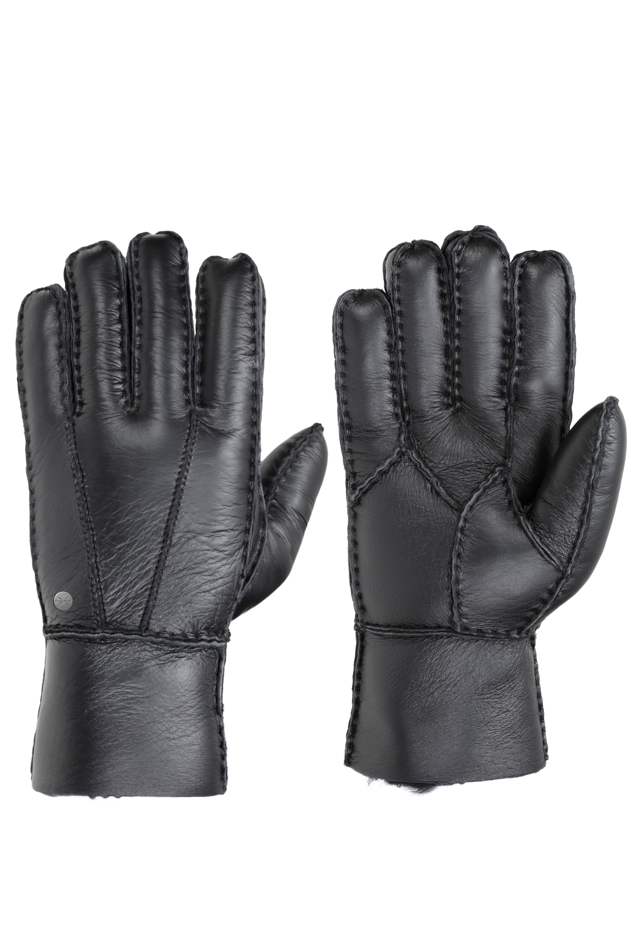 PEARLWOOD Lederhandschuhe »BELL«, warm gefüttert, höherer Schaft