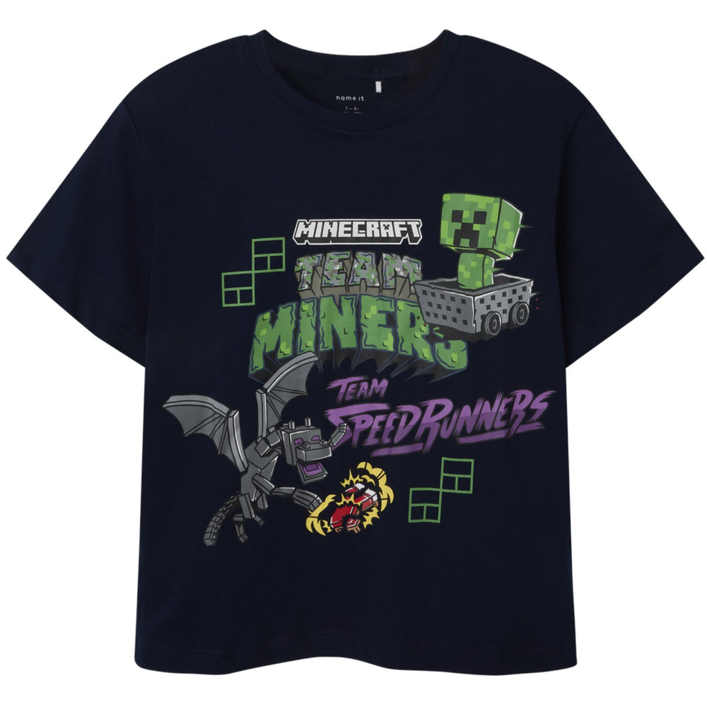 Køb Name It Navy Blazer Nkmjahi Minecraft Nreg Ss Top Noos Bfu