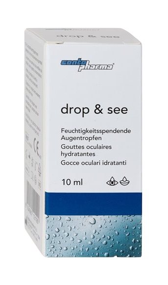 CONTOPHARMA Comfort Lösung drop & see Gtt Opht Fl 10 ml