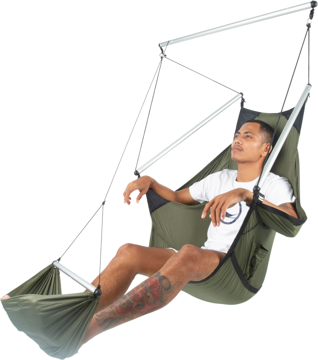 Ticket to the Moon Moonchair Hängesessel Army Green