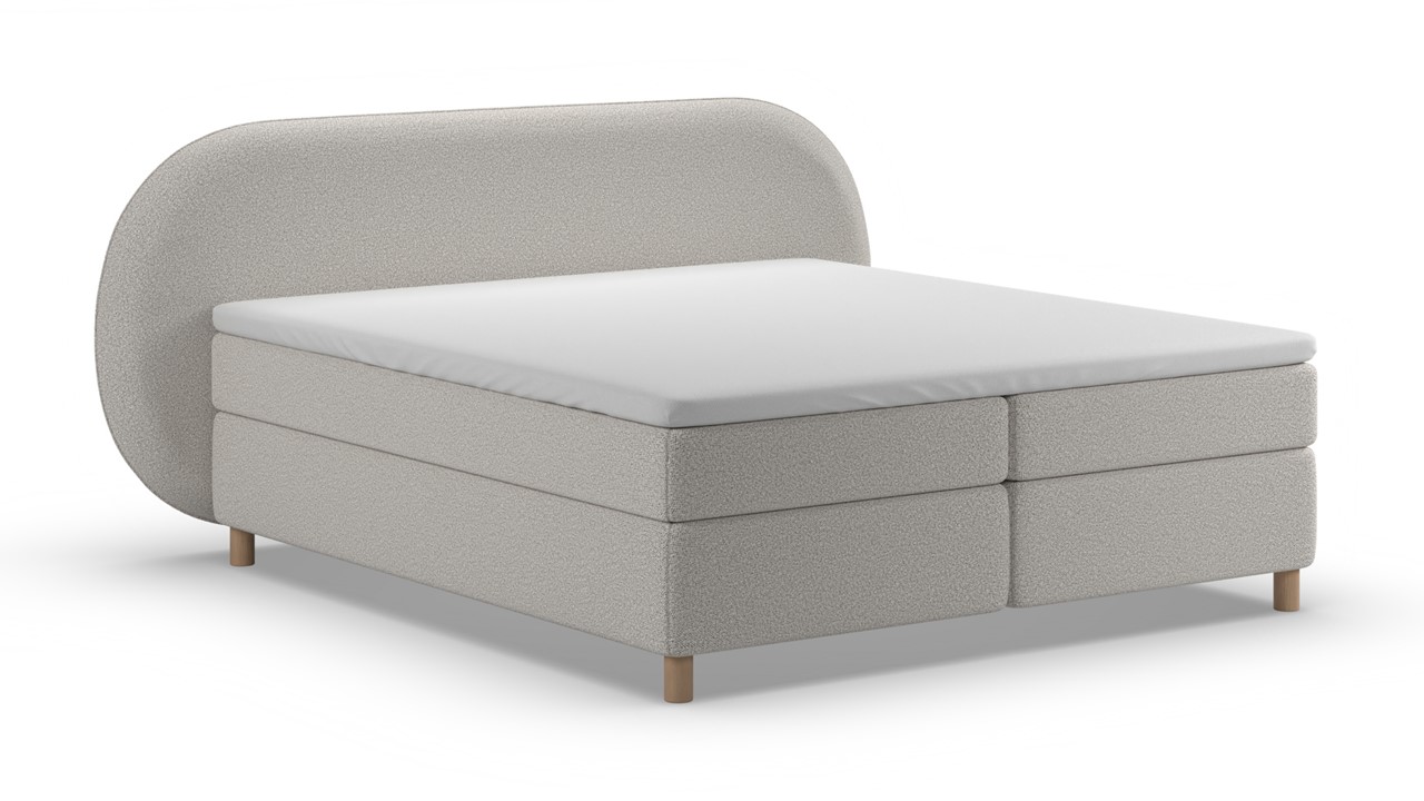 Boxspring Flow - Wool look off white