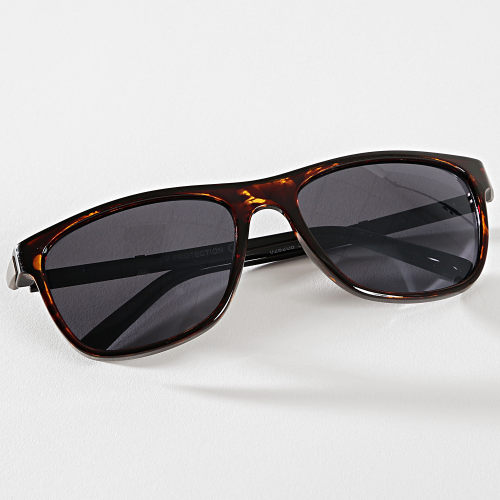 Lunettes De Soleil 026208 Fauve Bleu