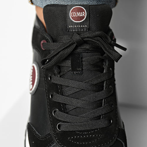 Baskets Travis Boost 016 Black Burgundy