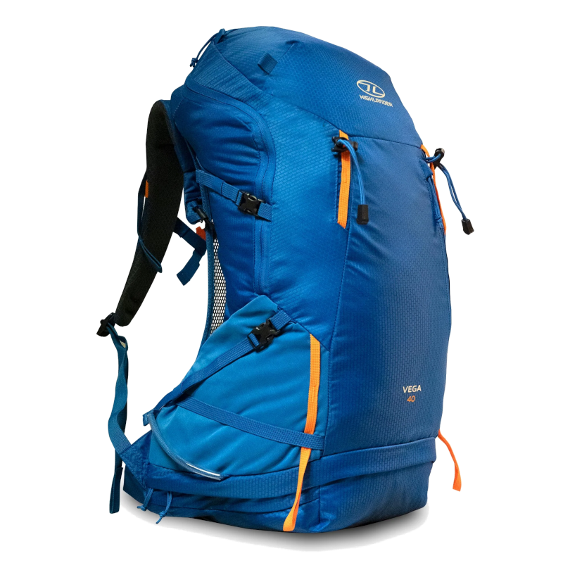 Highlander vega 40l heren rugzak - blue
