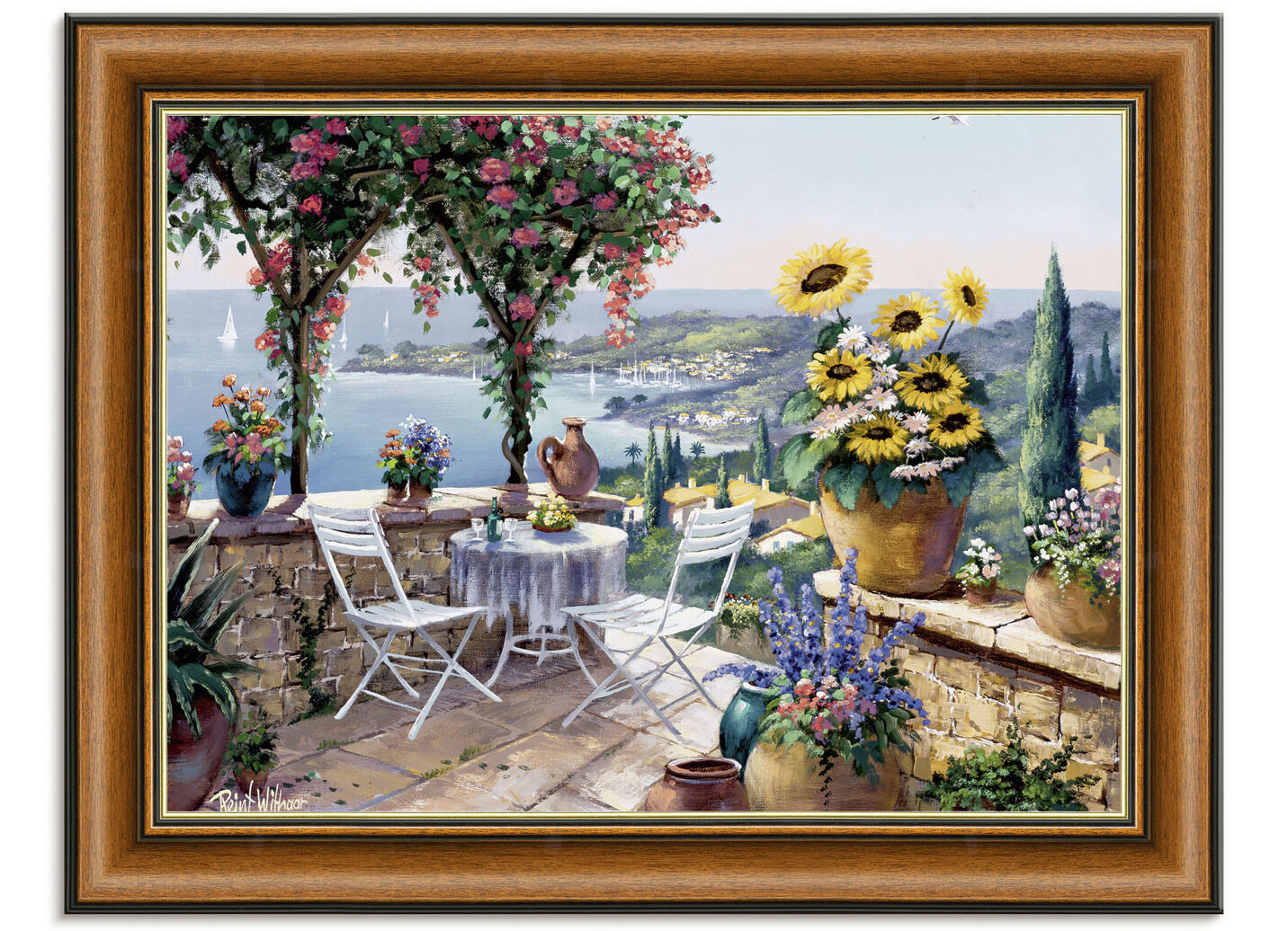 Bild im Designrahmen