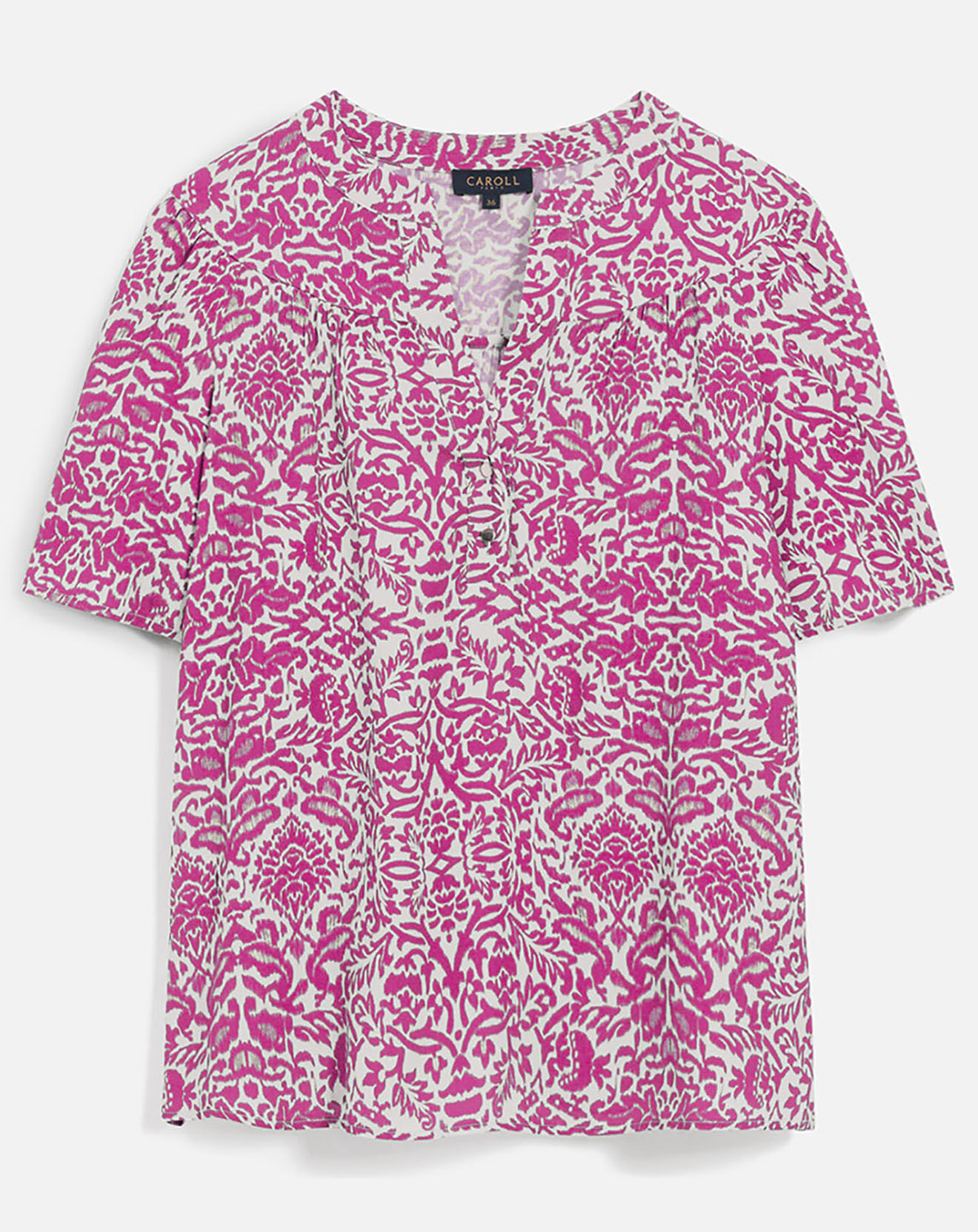 Caroll Blouse Cléa violet clair
