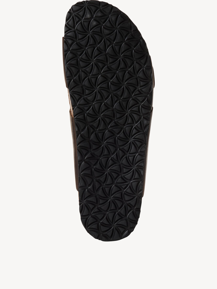 Leren Slipper - bruin