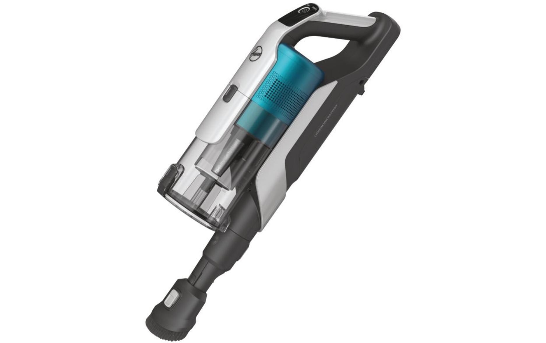 Akku-Hand- und Stielsauger HF9 Grau/Türkis<br>Kabelloser Staubsauger HF910P 011 mit Anti-Twist Technologie