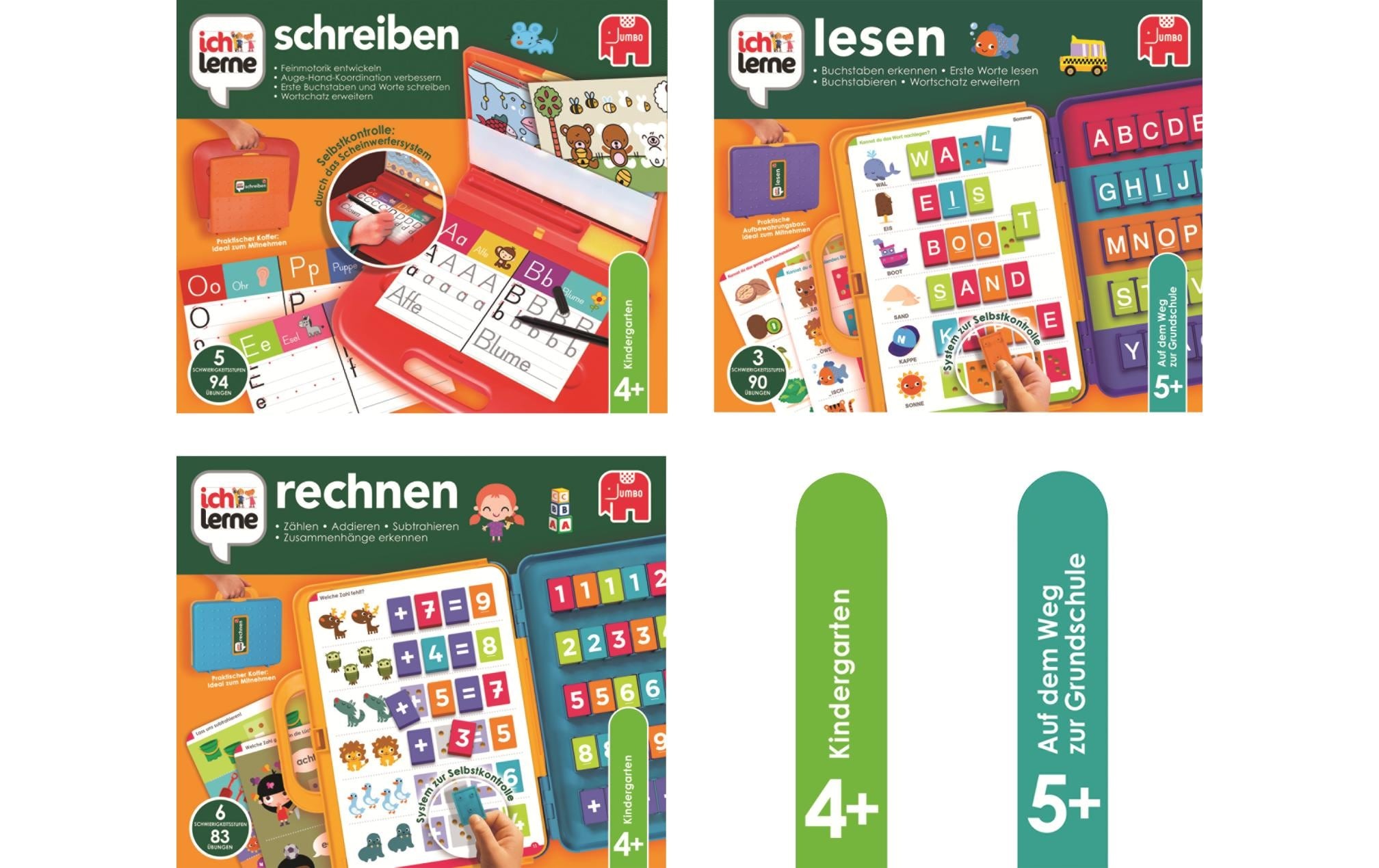 Spiel »Jumbo Ich lerne Rechnen«
