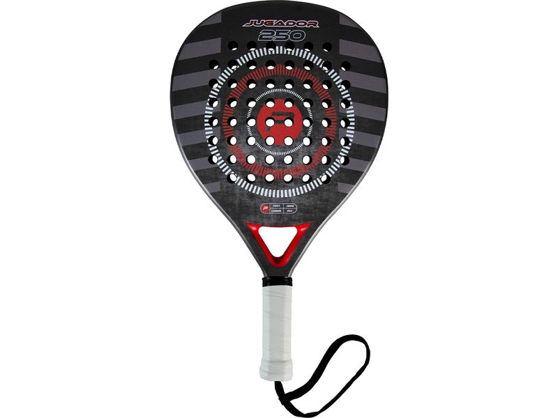 FTM Padelracket Schwarz/Rot Padelschläger