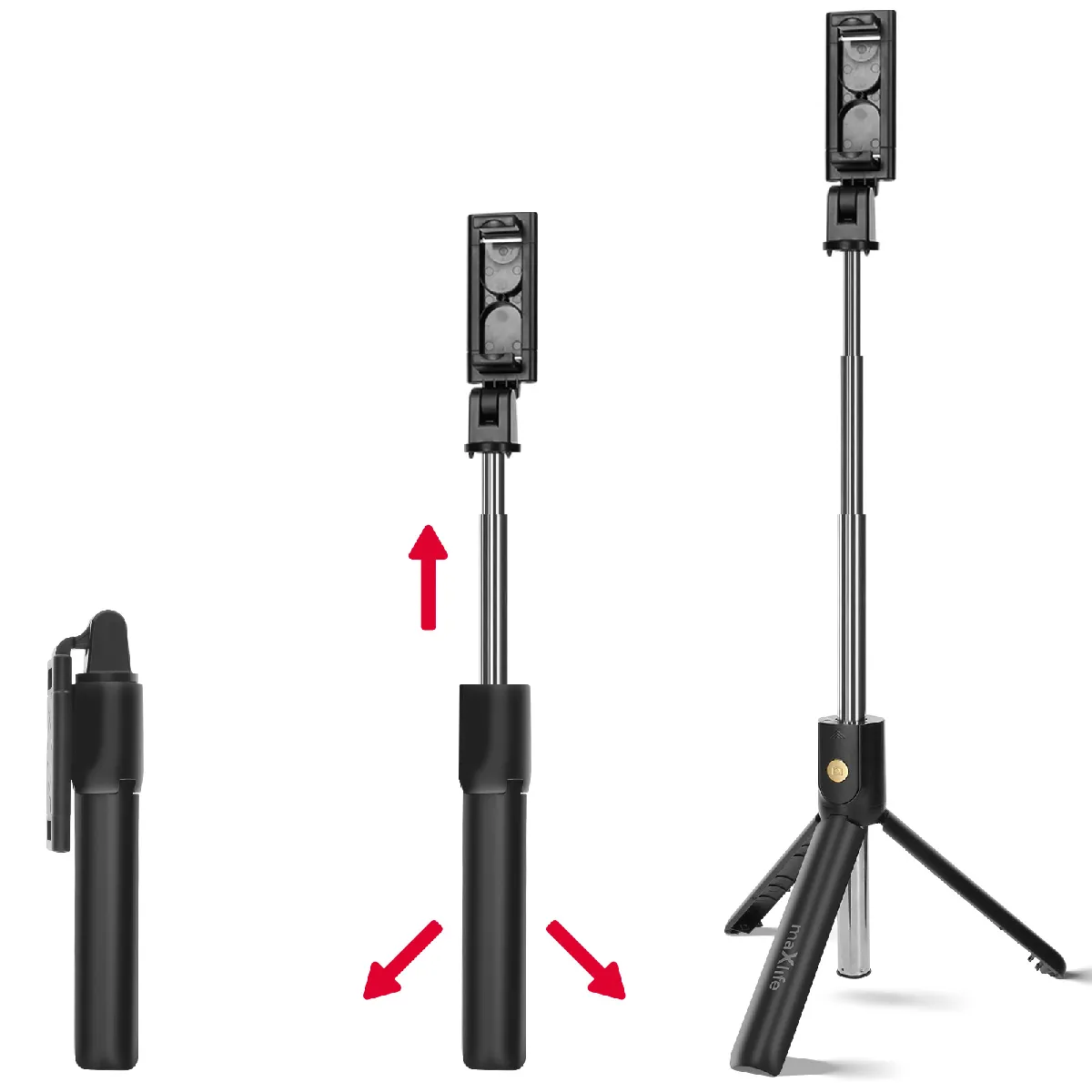 Maxlife Selfie Stick - Noir
