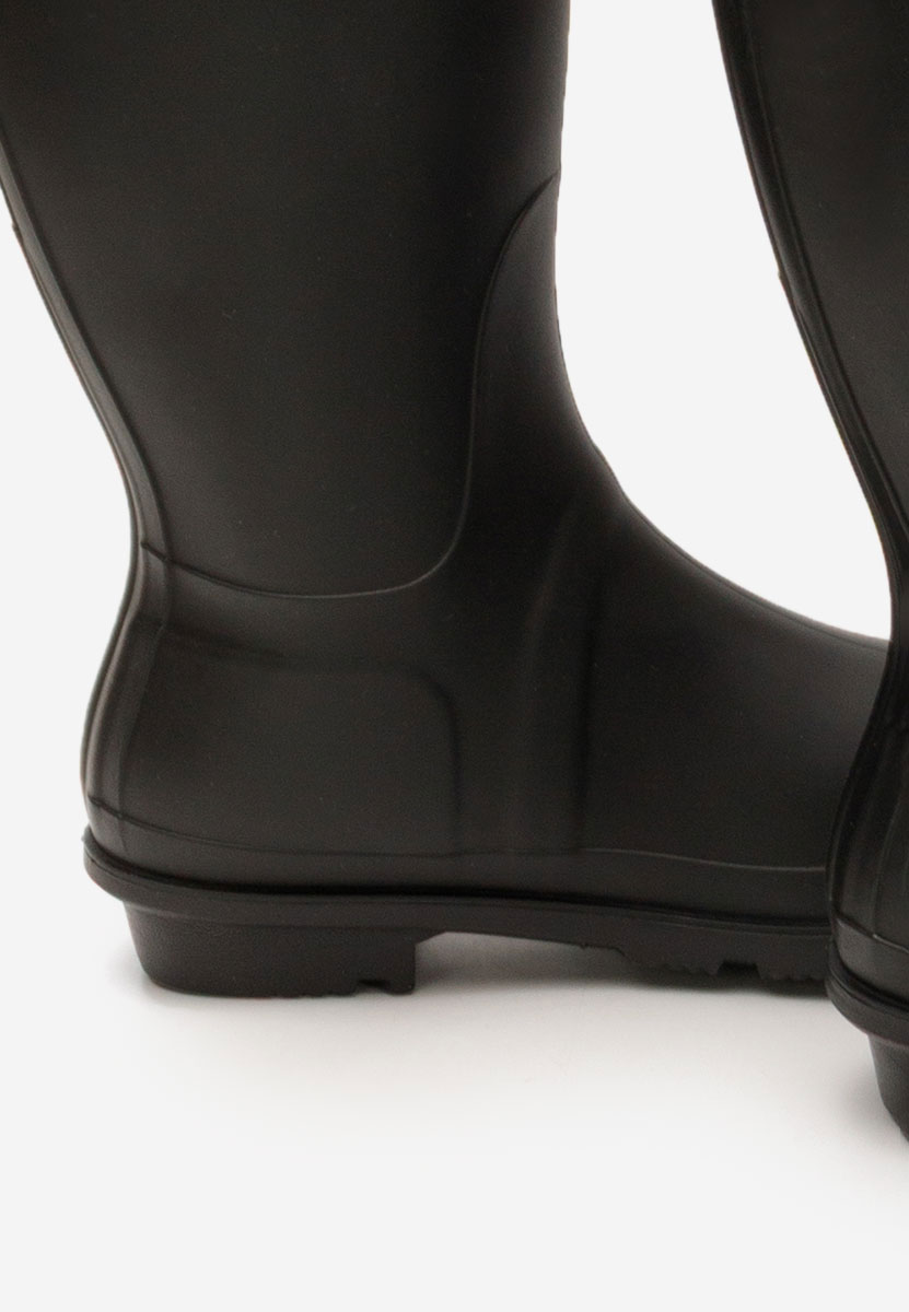 Bottes en caoutchouc noires Suzane