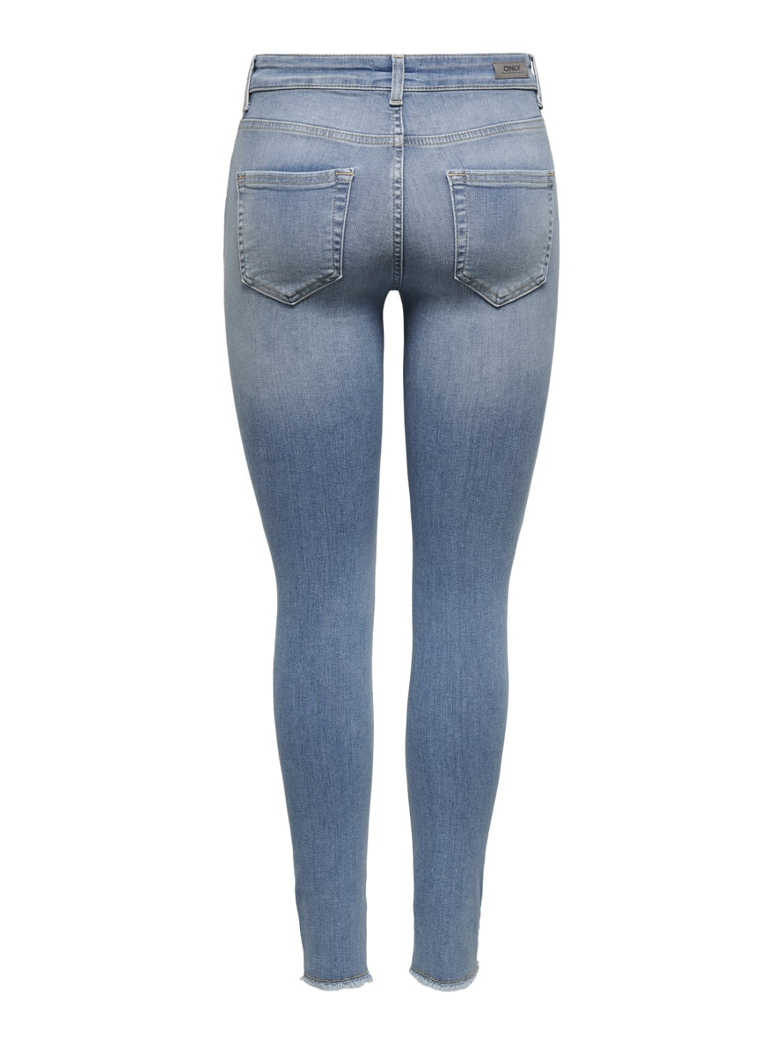 ONLBLUSH Mid Rise Skinny Fit Jeans Light Blue Denim