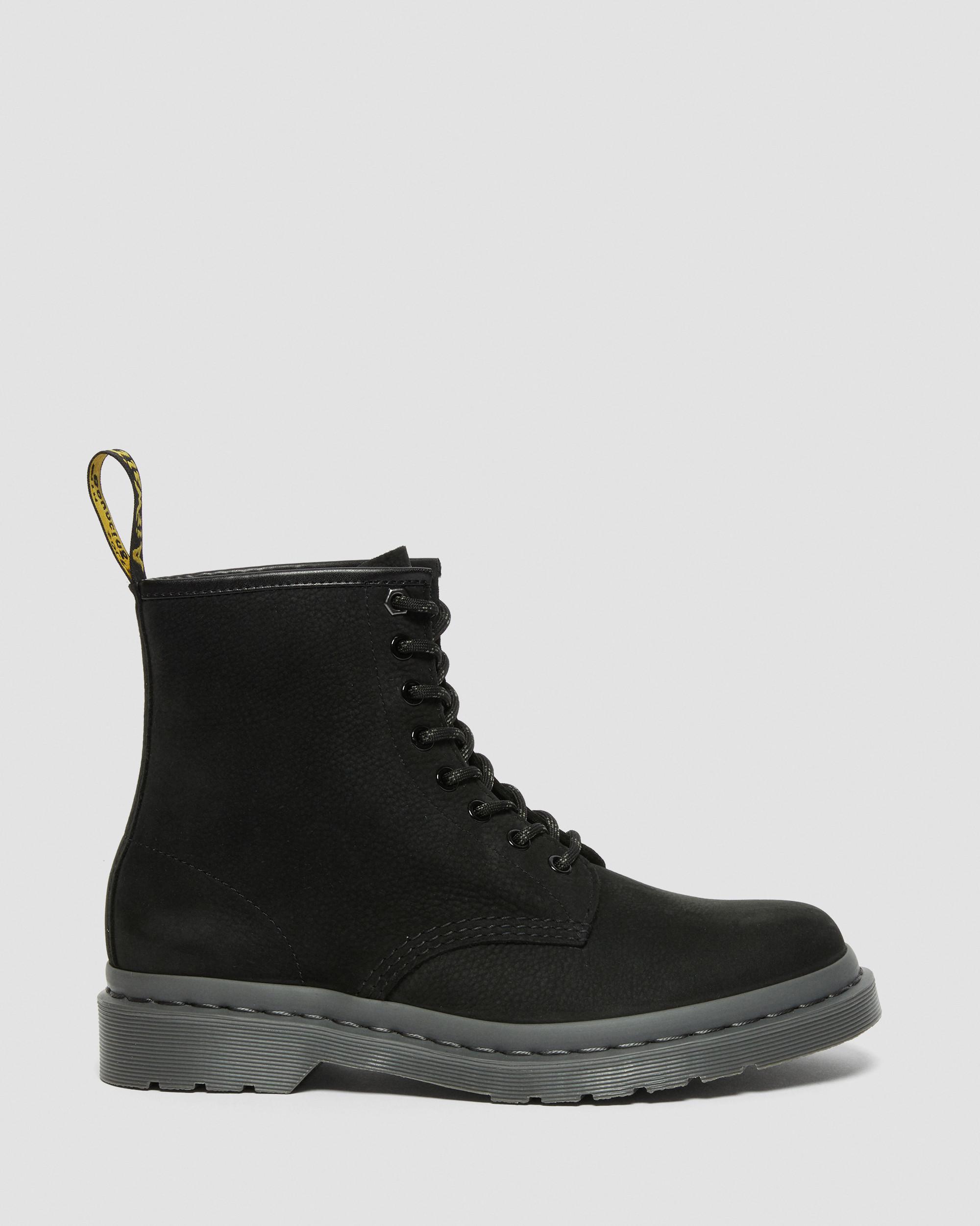 1460 Mono Milled Nubuck Leather Lace Up Boots