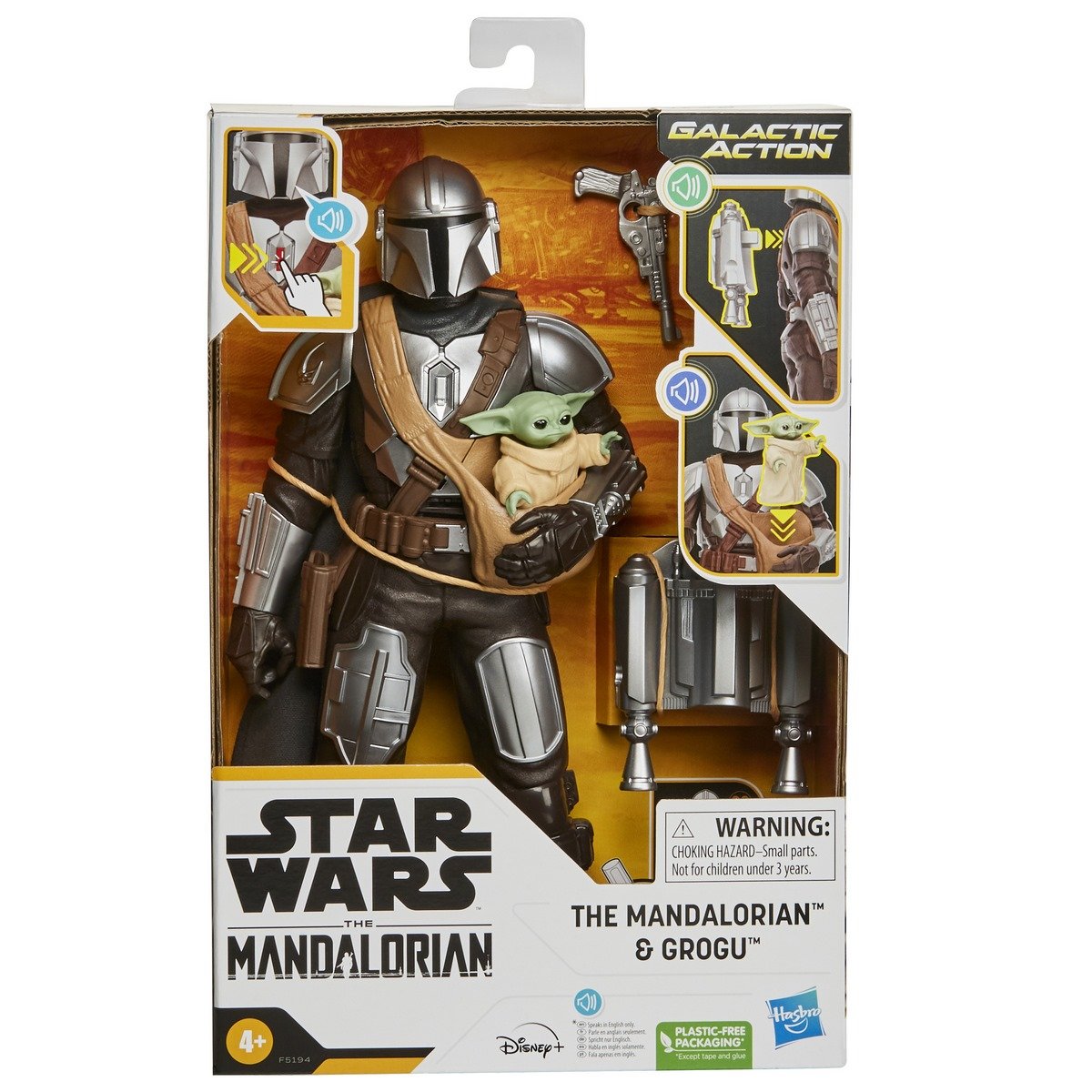Star Wars The Mandalorian & Grogu figurines interactives