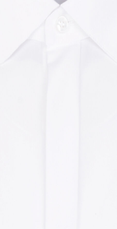 Seidensticker Gala Shirt Regular Long sleeve Wing Collar Uni White