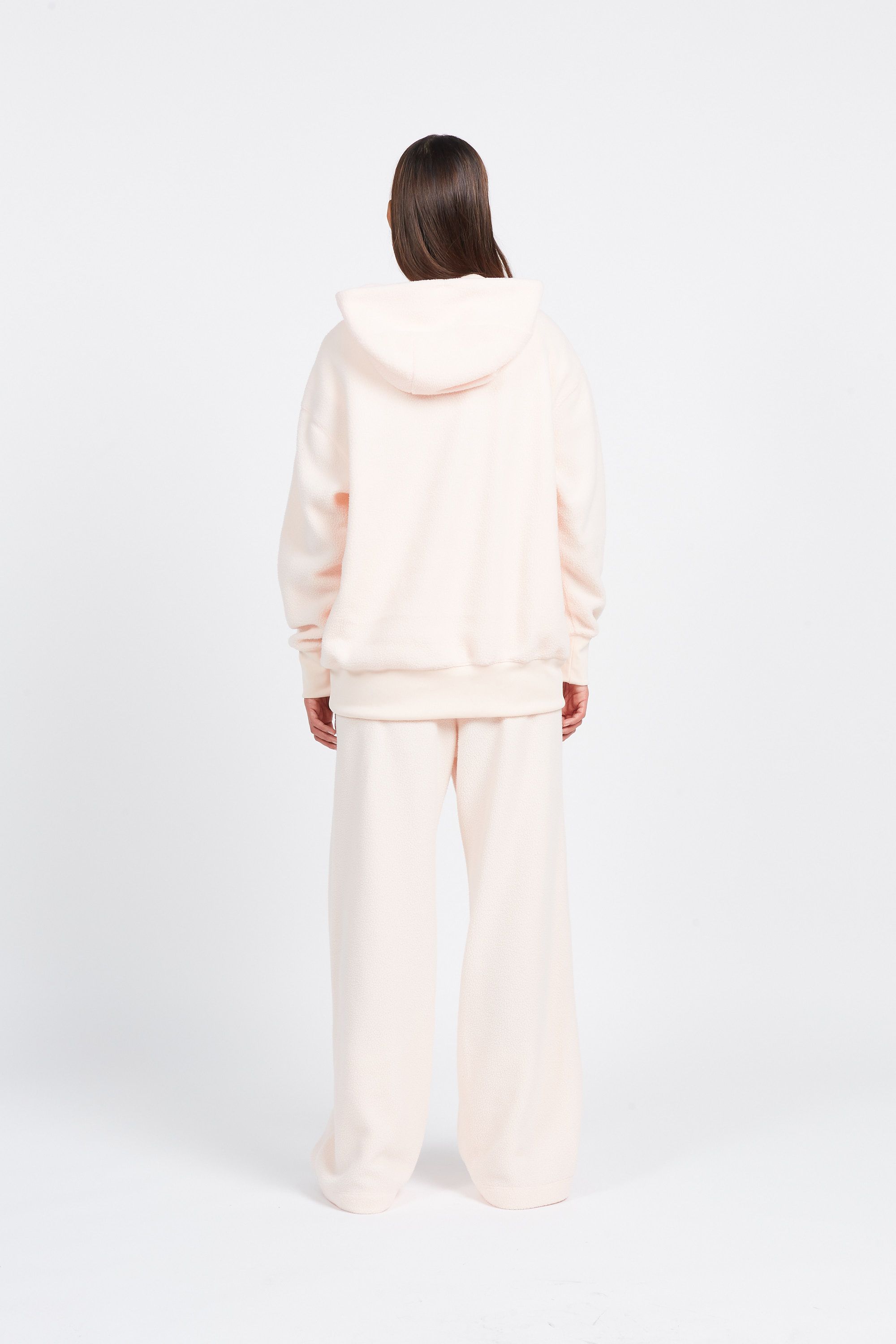 NIKE hoodie PLSH FZ HDY Beige