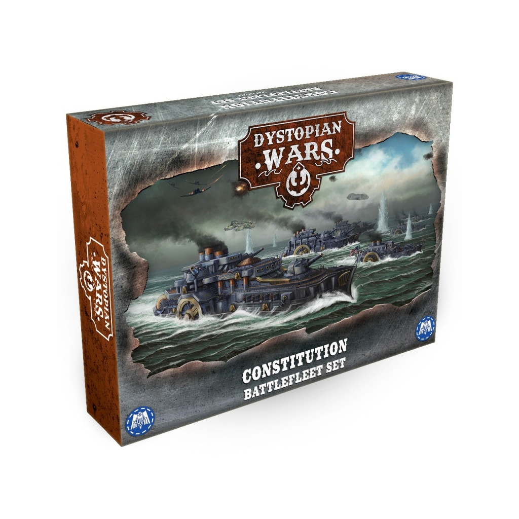 Dystopian Wars: Constitution Battlefleet Set