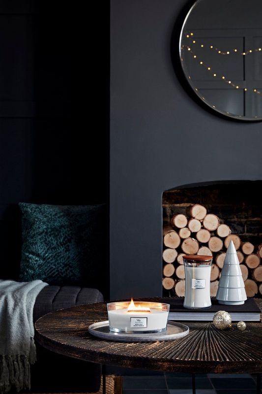 WoodWick Geurkaars Ellipse Magnolia Birch