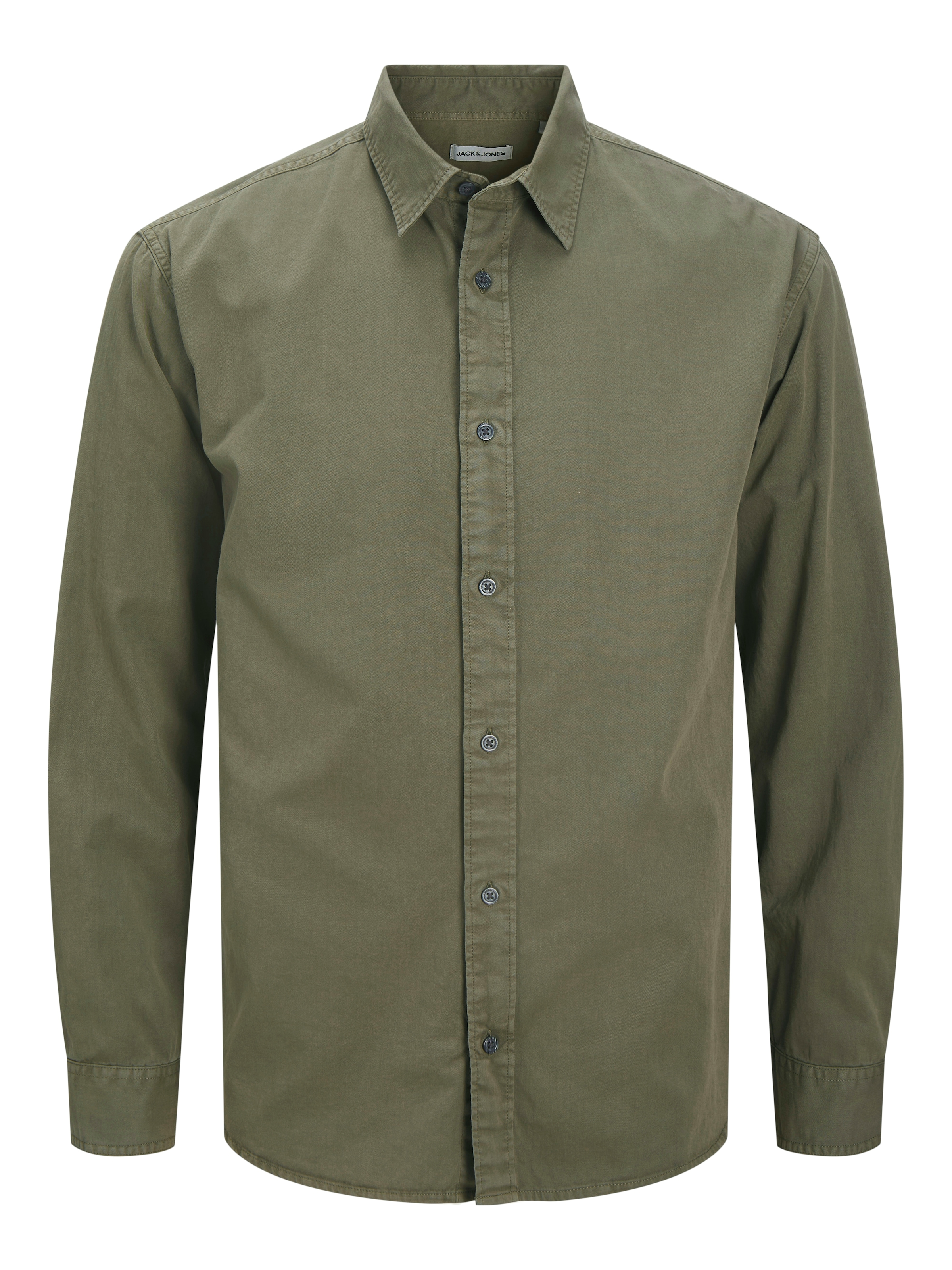 Jack & Jones Langarmhemd »JJECHARGE FADED SHIRT LS NOOS«