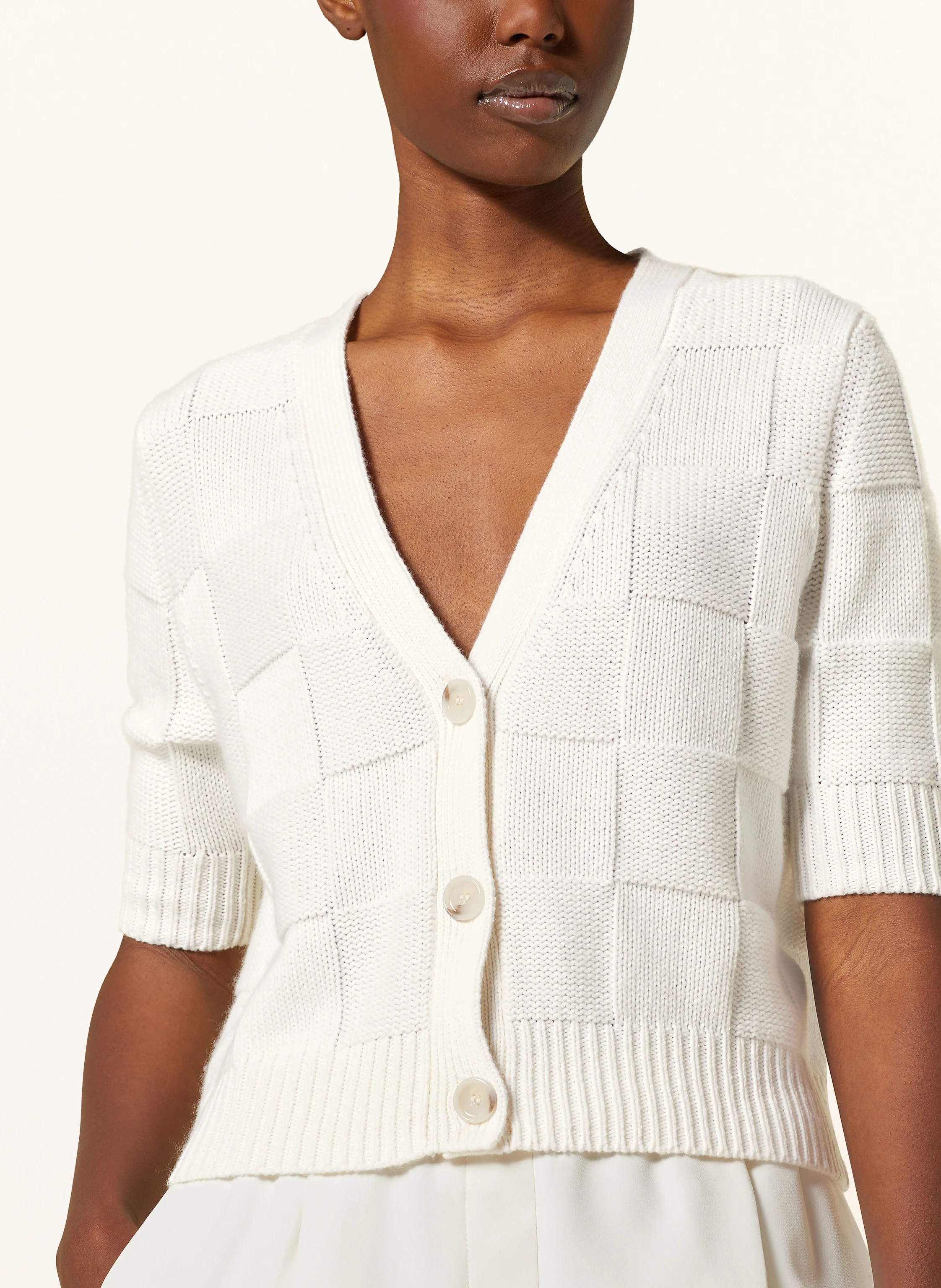 ALLUDE Strickjacke mit Cashmere