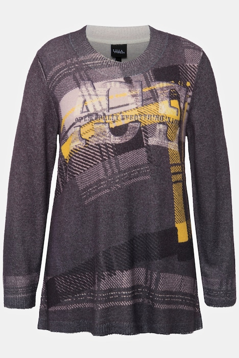Pullover, Rundhals, Langarm, weicher Feinstrick