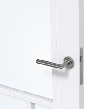 Arne & Bodil binnendeur ABD509 blank glas - extra wit afgelakt - glaslat extra wit