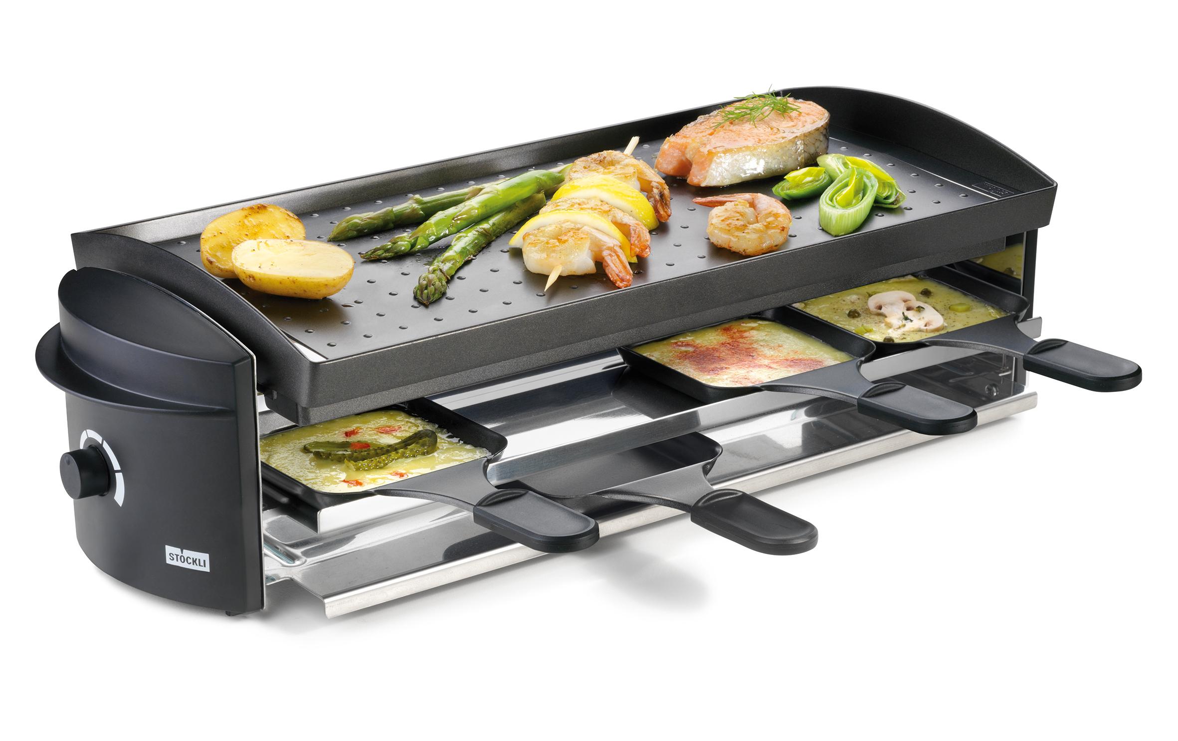 Racletteofen Cheeseboard V8 8 Personen<br>Raclettegerät