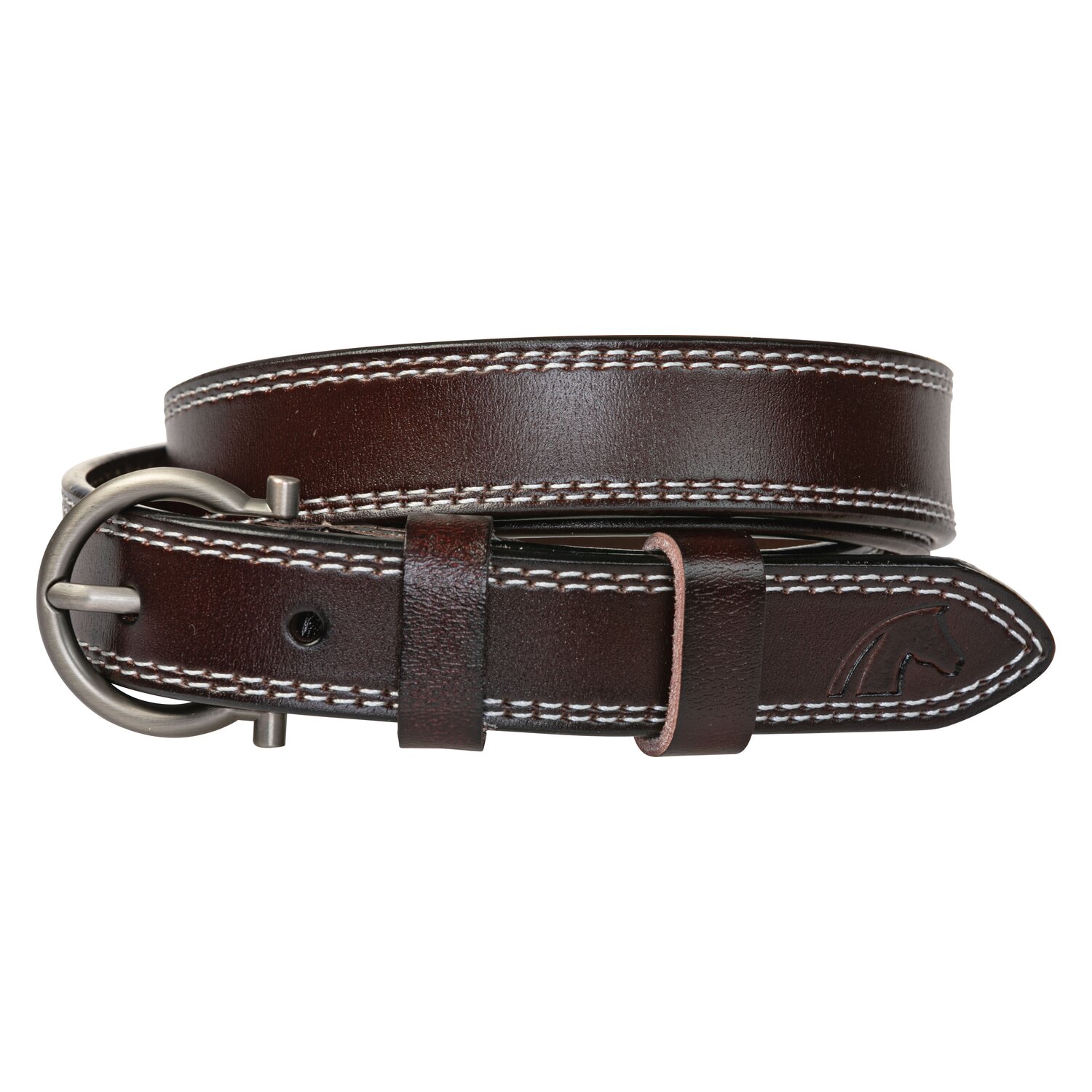 black forest Ledergürtel  - dark brown