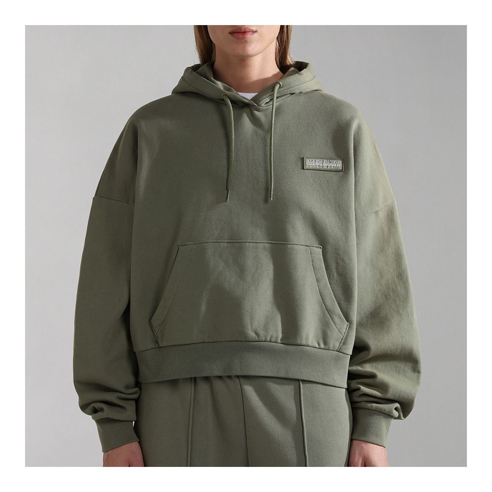 Napapijri B-MORGEX - Sweat Femme green lichen