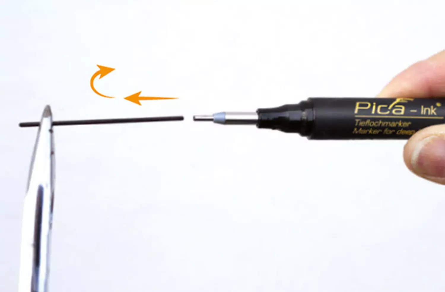 Pica 150/41 Ink Markeerstift voor diepe gaten - Blauw