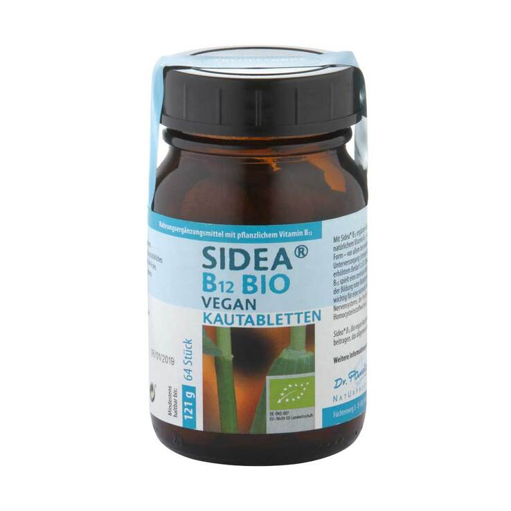 Sidea B12 Bio vegan Kautabletten, 64 St
