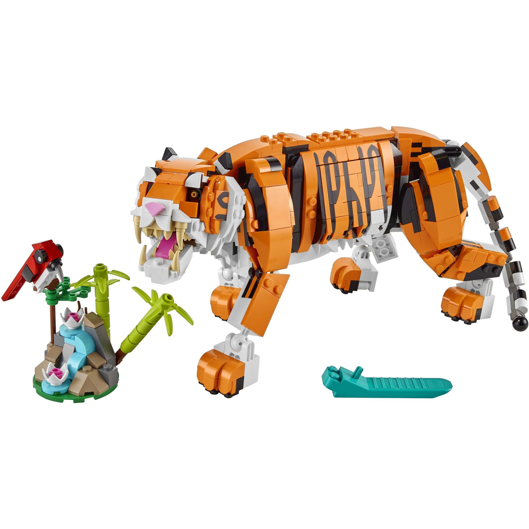 LEGO Konstruktionsspielzeug Creator 3-in-1 Majestätischer Tiger