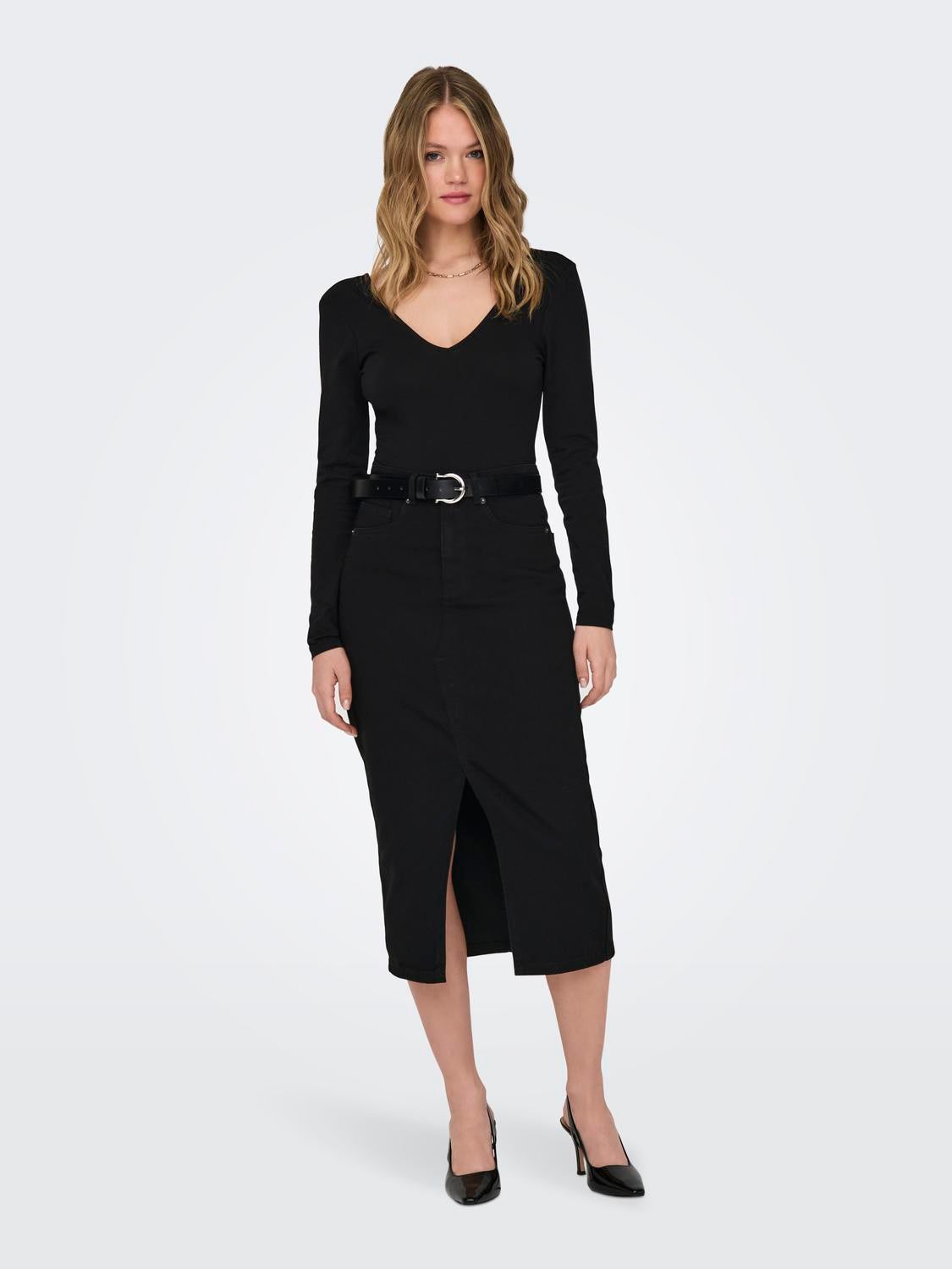 ONLSIRI Jeansrock Black Denim