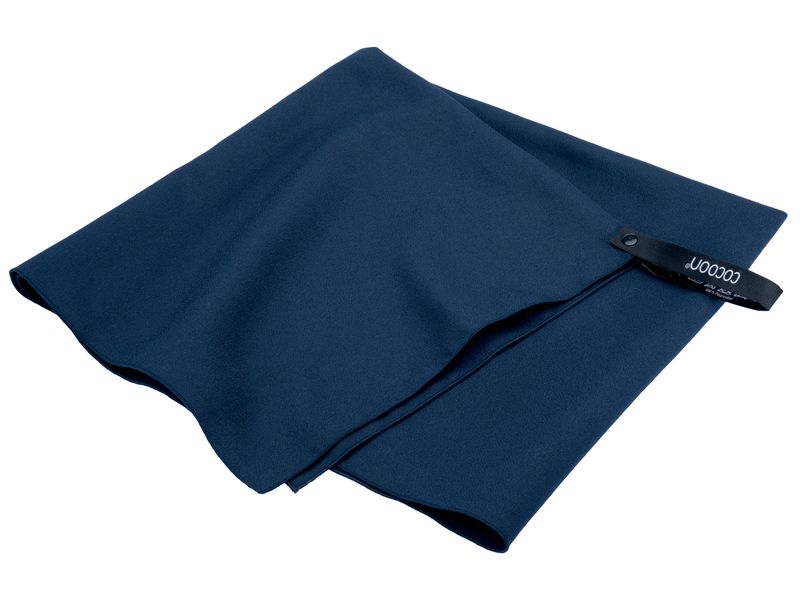 cocoon Microfiber Towel Hyperlight L, Dunkelblau, 120 cm x Reisehandtuch