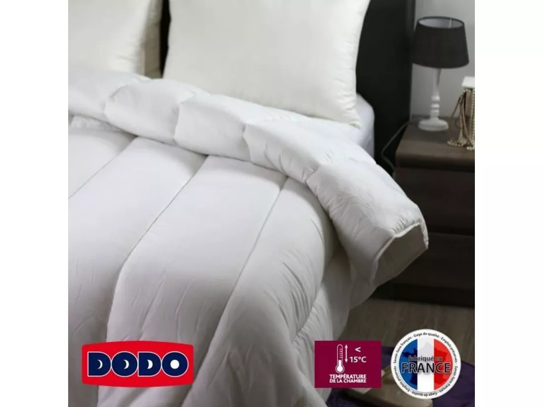 Couette tres chaude SUPER ACTIWARM 200 x 200 cm blanc