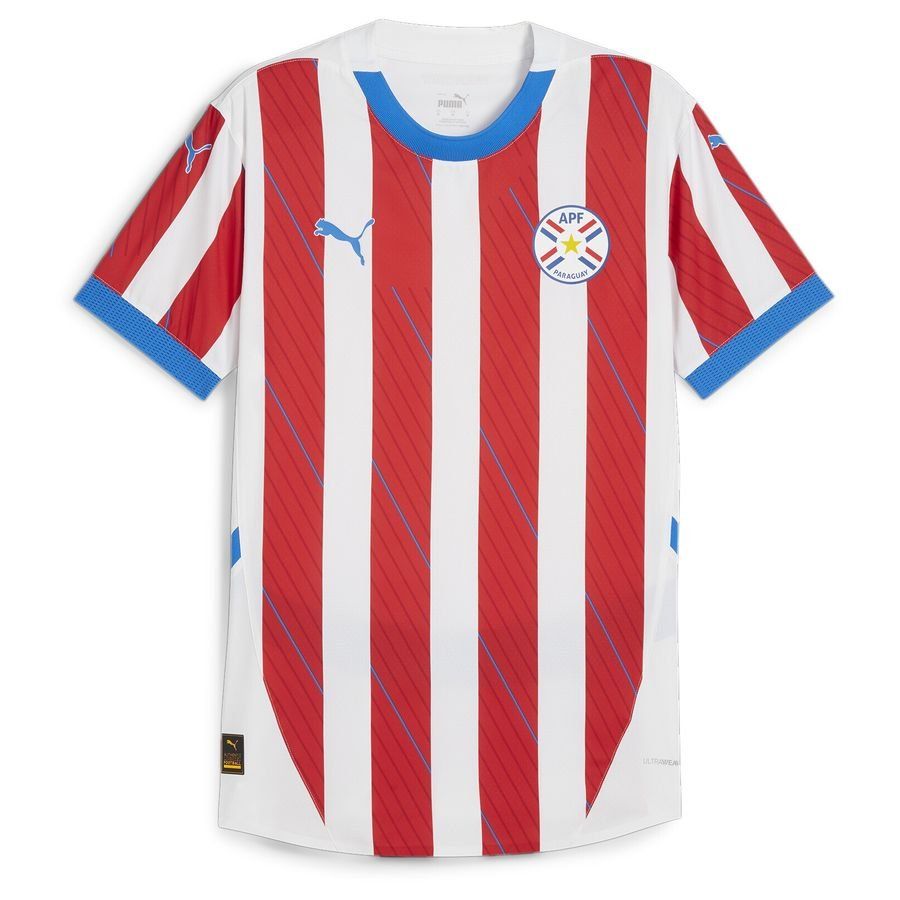 Paraguay Maillot Domicile 2024 Promo - Rouge/Blanc/Bleu