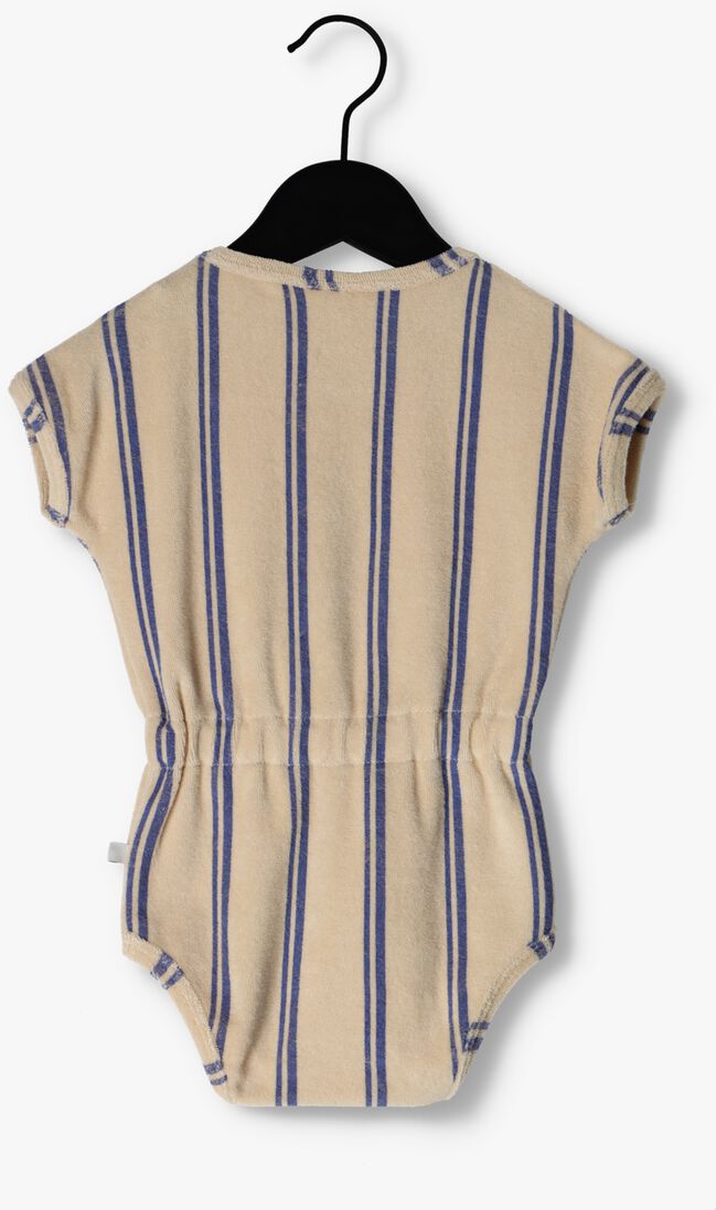 CARLIJNQ beige carlijnq jumpsuit stripes blue - bodysuit wt print