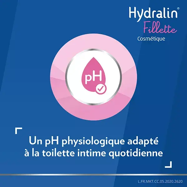 Espuma de limpeza Hydralin Fillette para cuidados íntimos 150ml