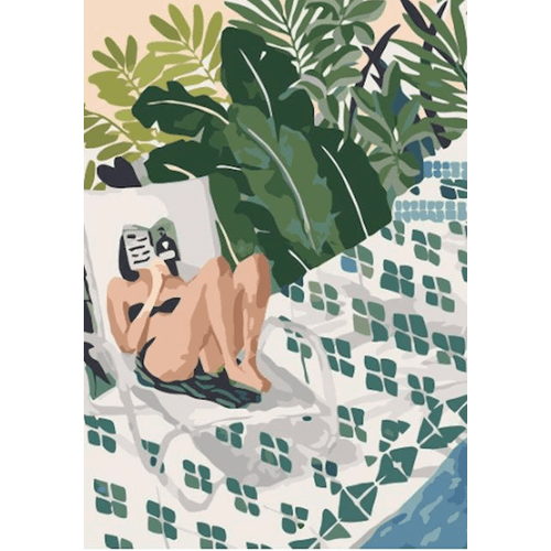 Peinture à numéros sur toile ten