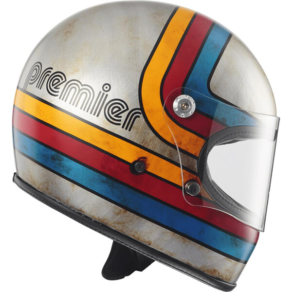 premier - Casque Trophy Platinum Ed Gris / Bleu / Rouge / Orange / Mat