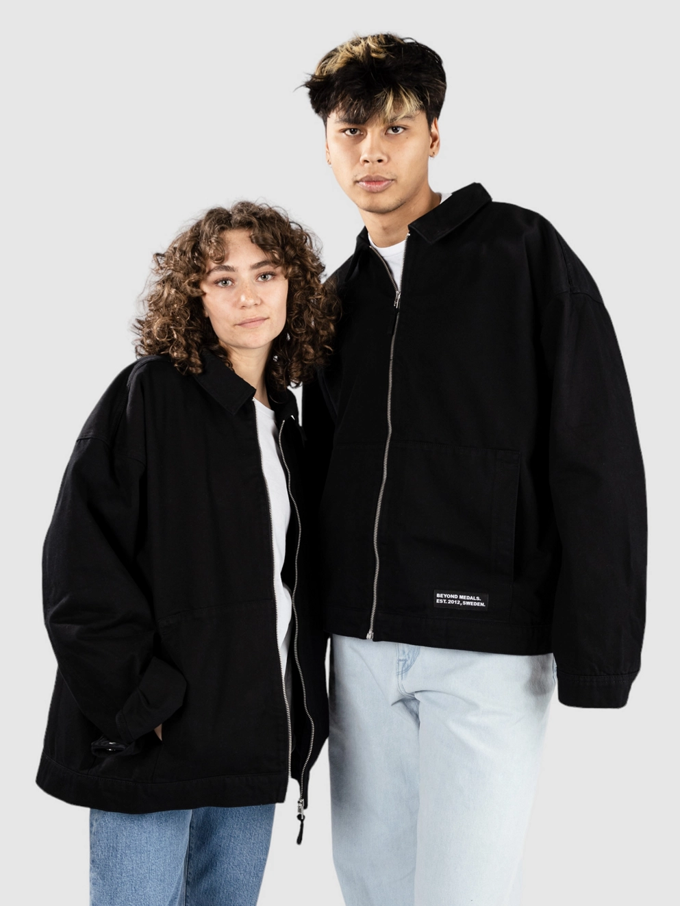 Beyond Medals Twill Jacket black