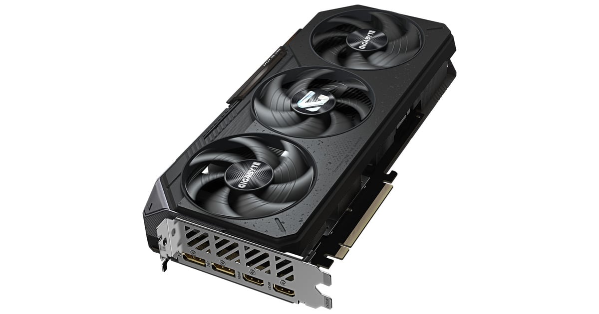 GIGABYTERadeon RX 9070 GAMING OC 16G grafische kaart  (Zwart, 2x DisplayPort, 2x HDMI, RDNA4)
