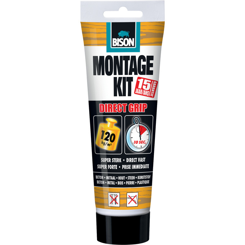 Bison direct grip montagekit 250gr